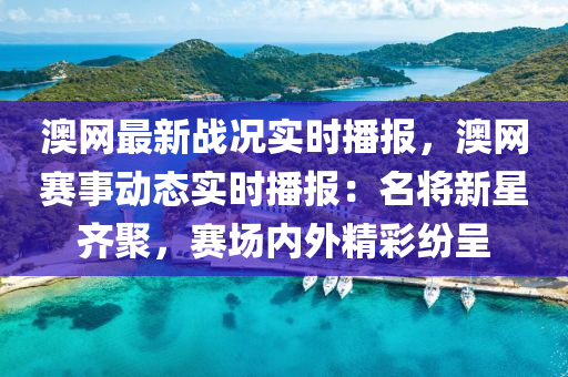 澳網(wǎng)最新戰(zhàn)況實時播報，澳網(wǎng)賽事動態(tài)液壓動力機械,元件制造實時播報：名將新星齊聚，賽場內(nèi)外精彩紛呈