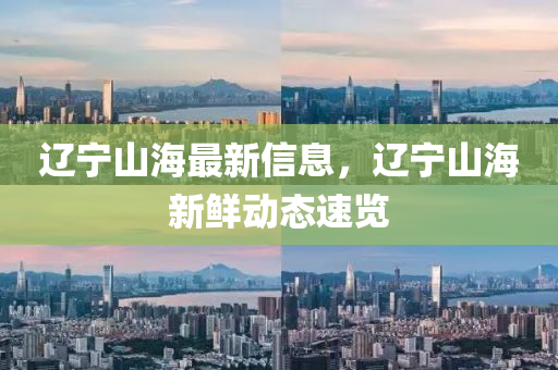 遼寧山海最新信息，遼寧液壓動(dòng)力機(jī)械,元件制造山海新鮮動(dòng)態(tài)速覽