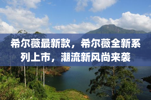 希爾薇最新款，希爾薇全新系列上市，潮流新風(fēng)液壓動力機(jī)械,元件制造尚來襲