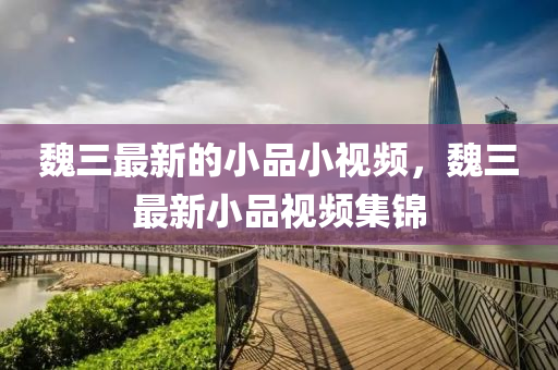 魏三最新的液壓動力機械,元件制造小品小視頻，魏三最新小品視頻集錦