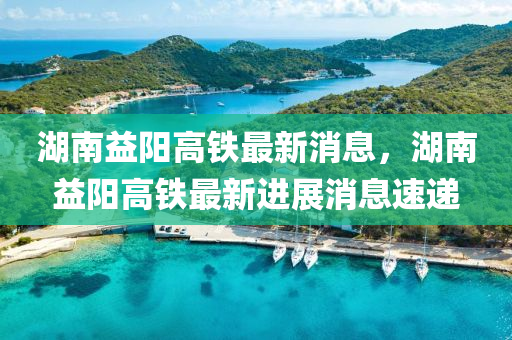 湖南益陽高鐵最新消息，湖南益陽高鐵最新進(jìn)展消息速遞液壓動力機(jī)械,元件制造