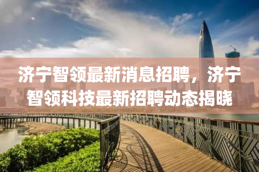濟(jì)寧智領(lǐng)最新消息招聘，濟(jì)寧智領(lǐng)科技最新招聘動態(tài)揭曉